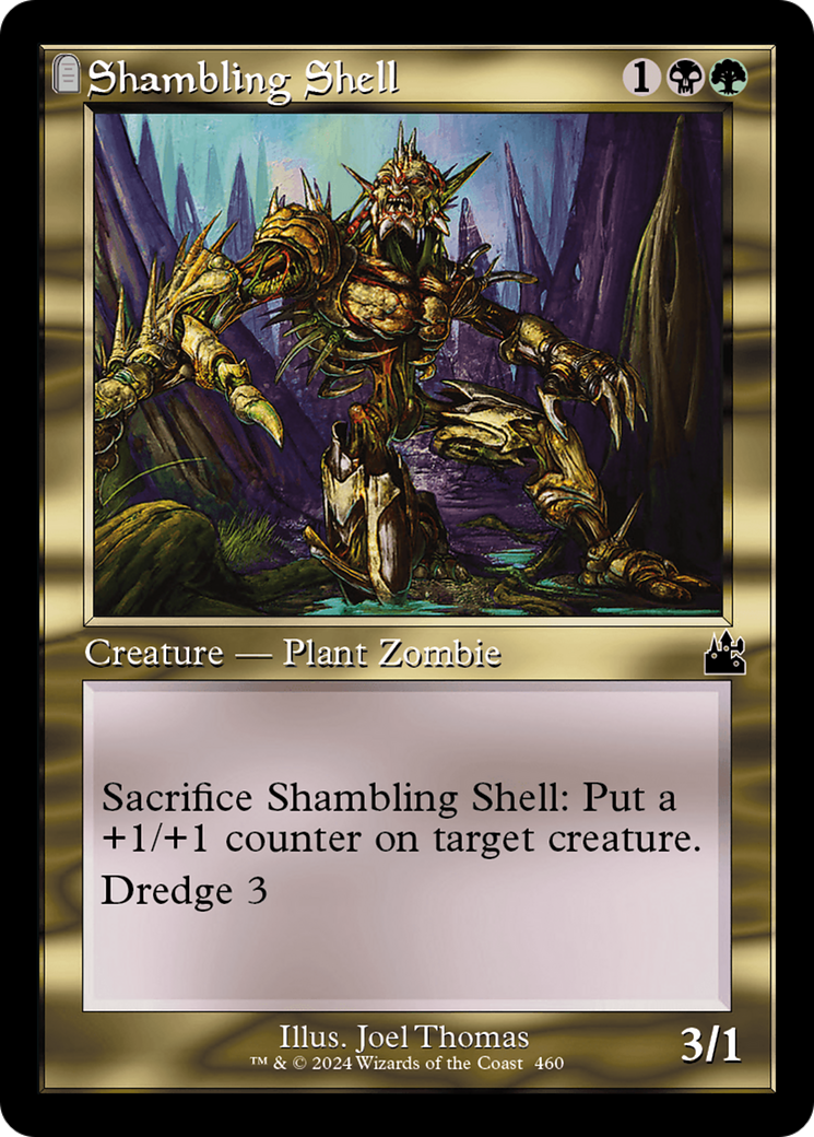 Shambling Shell (Retro Frame) [Ravnica Remastered] Foil