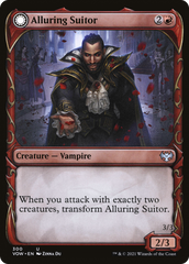 Alluring Suitor // Deadly Dancer (Showcase Fang Frame) [Innistrad: Crimson Vow] | Silver Goblin