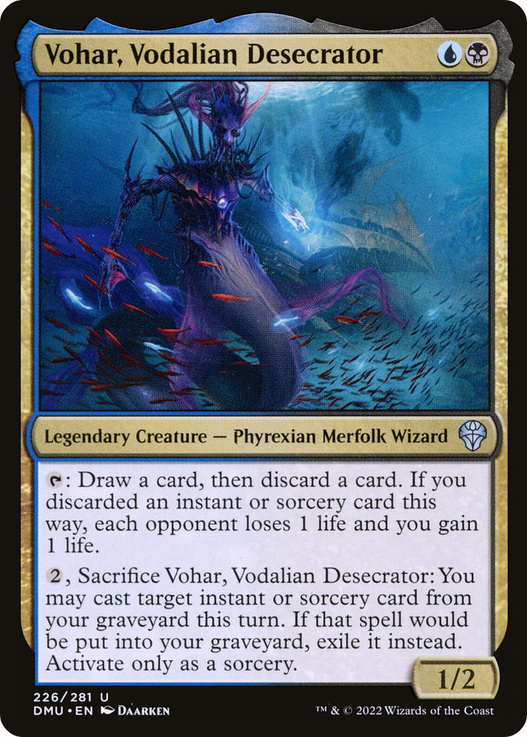 Vohar, Vodalian Desecrator [Dominaria United] Foil