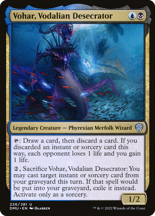Vohar, Vodalian Desecrator [Dominaria United] Foil