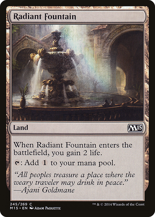 Radiant Fountain [Magic 2015] Foil