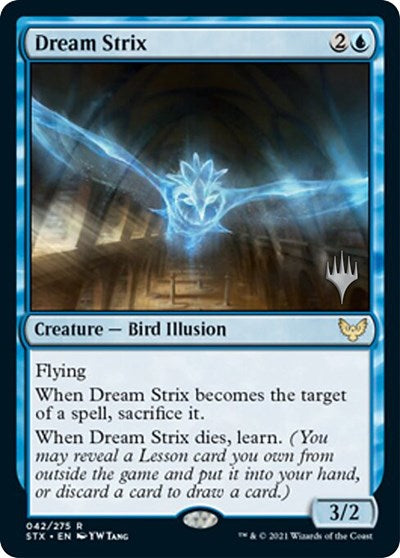 Dream Strix (Promo Pack) [Strixhaven: School of Mages Promos] | Silver Goblin