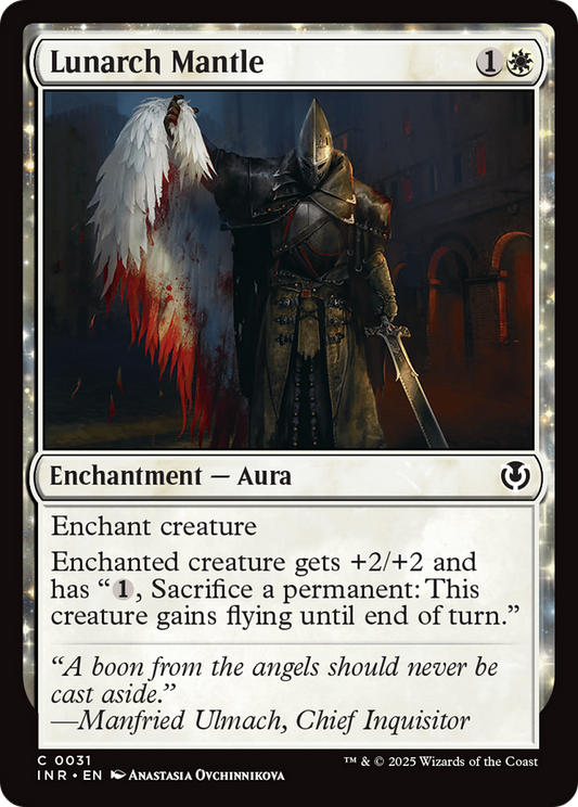Lunarch Mantle Foil (031) - Innistrad Remastered