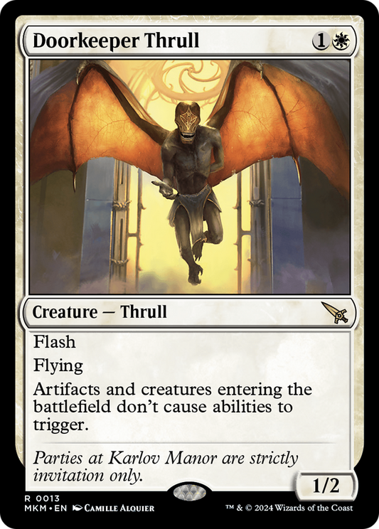 Doorkeeper Thrull [Murders at Karlov Manor] Foil