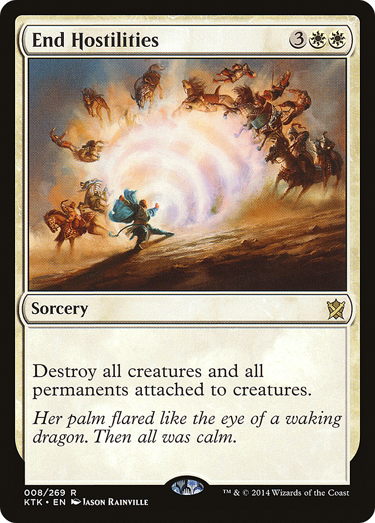 End Hostilities [Khans of Tarkir] Foil