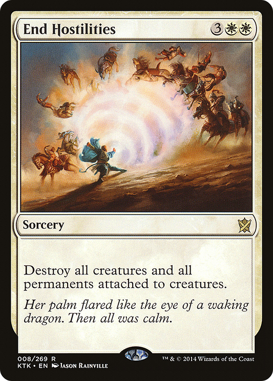End Hostilities [Khans of Tarkir] Foil