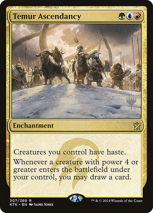 Temur Ascendancy (Promo Pack) [Khans of Tarkir Promos] Foil