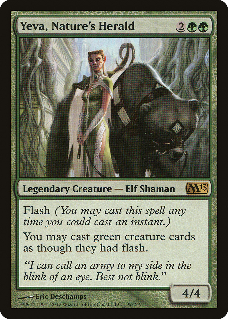 Yeva, Nature's Herald (197) Foil - Magic 2013