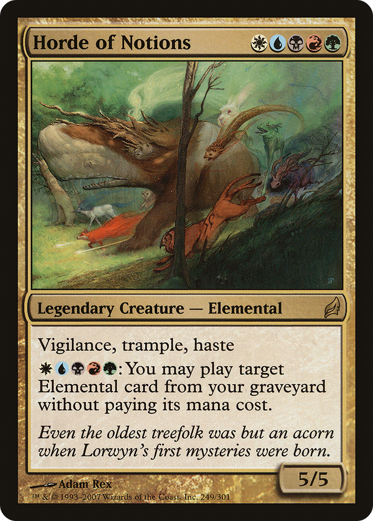 Horde of Notions [Lorwyn] Foil