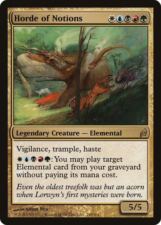 Horde of Notions [Lorwyn] Foil