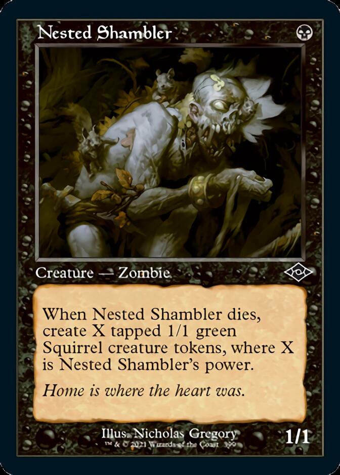 Nested Shambler (Retro) [Modern Horizons 2] | Silver Goblin