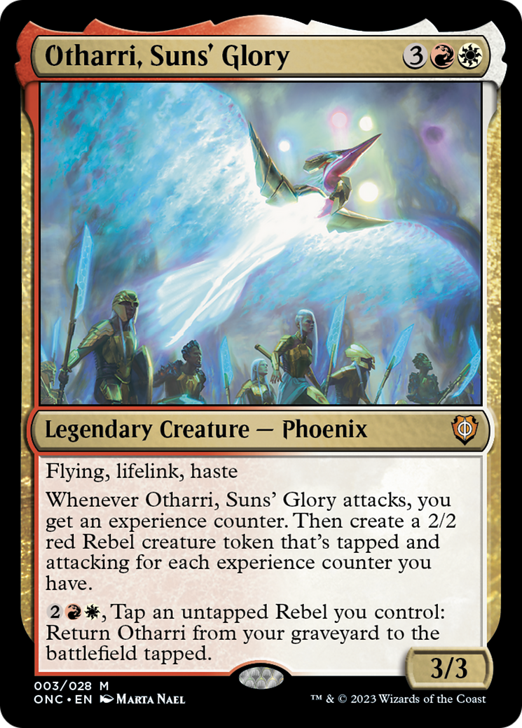 Otharri, Suns' Glory [Phyrexia: All Will Be One Commander] | Silver Goblin