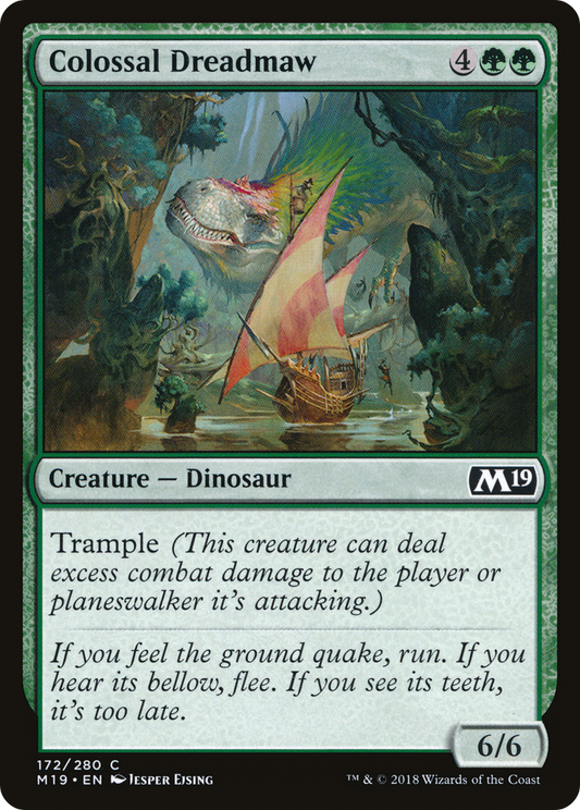 Colossal Dreadmaw [Core Set 2019] Foil