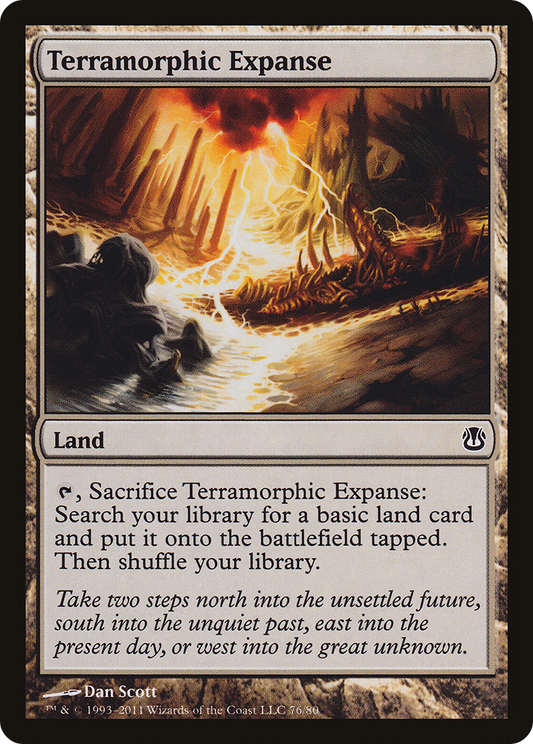 Terramorphic Expanse [Duel Decks: Ajani vs. Nicol Bolas] Foil