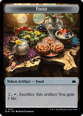 Food // Bushy Bodyguard Double-Sided Token [Bloomburrow Tokens] | Silver Goblin