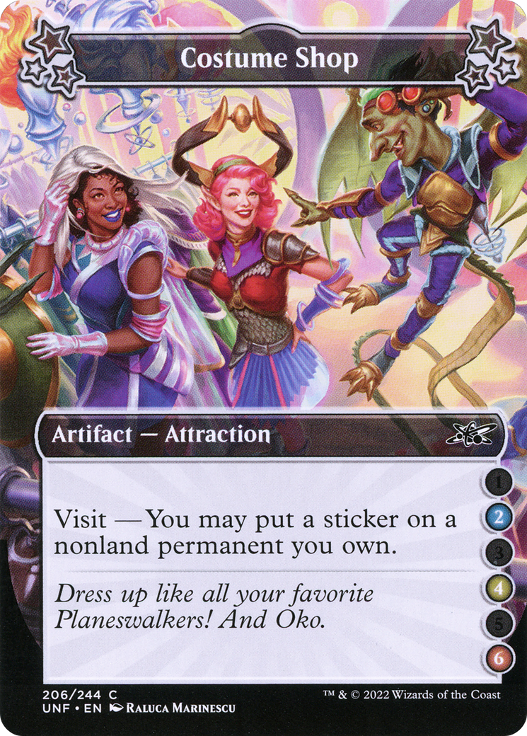 Costume Shop (2-4-6) [Unfinity] Foil