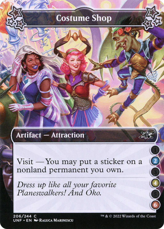 Costume Shop (2-4-6) [Unfinity] Foil