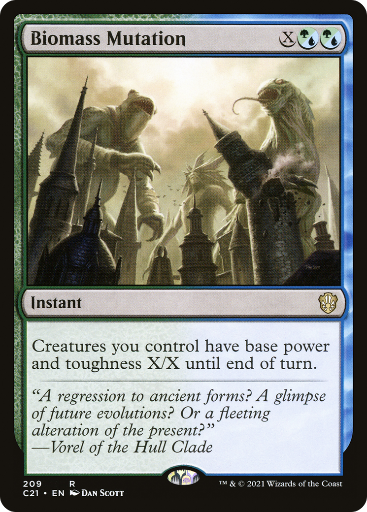 Biomass Mutation [Commander 2021]