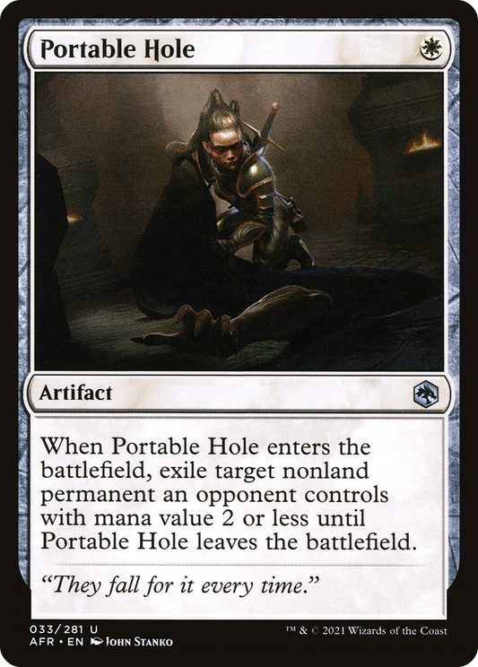 Portable Hole [Dungeons & Dragons: Adventures in the Forgotten Realms] Foil