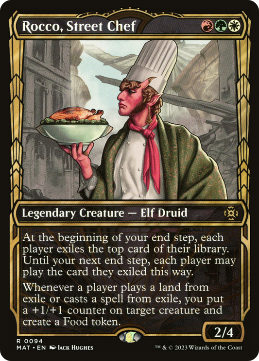 Rocco, Street Chef (Showcase) [March of the Machine: The Aftermath] Foil