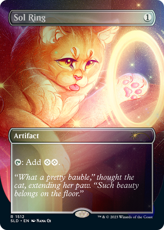 Sol Ring // Sol Ring(Borderless) Foil (1512)