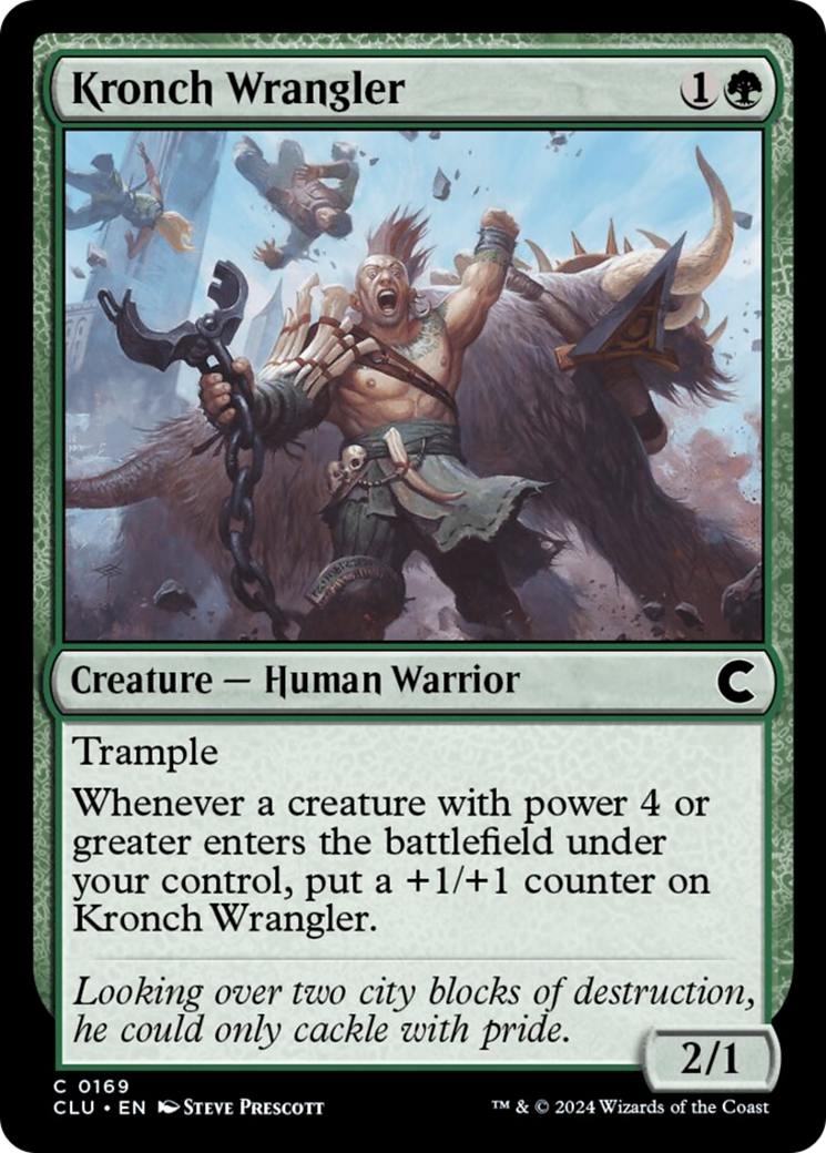 Kronch Wrangler [Ravnica: Clue Edition] | Silver Goblin