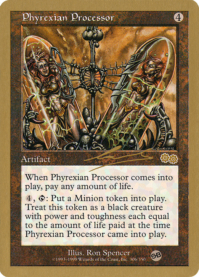 Phyrexian Processor (Nicolas Labarre) (SB) [World Championship Decks 2000] | Silver Goblin