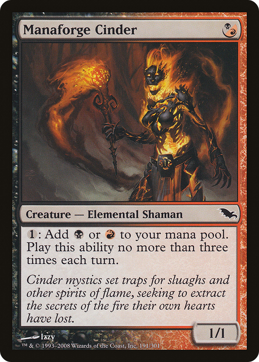 Manaforge Cinder [Shadowmoor] Foil