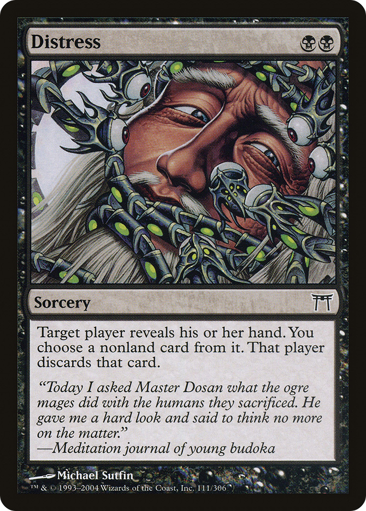 Distress [Champions of Kamigawa] Foil