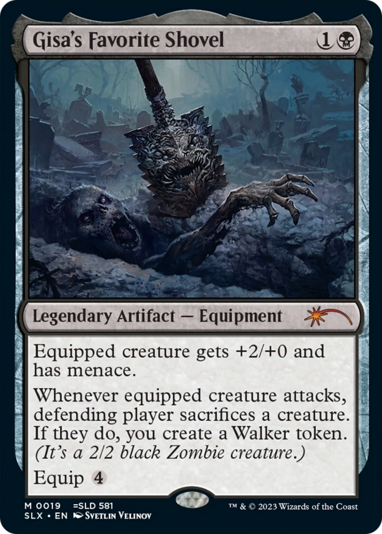 Gisa's Favorite Shovel [Secret Lair: Universes Within] Foil