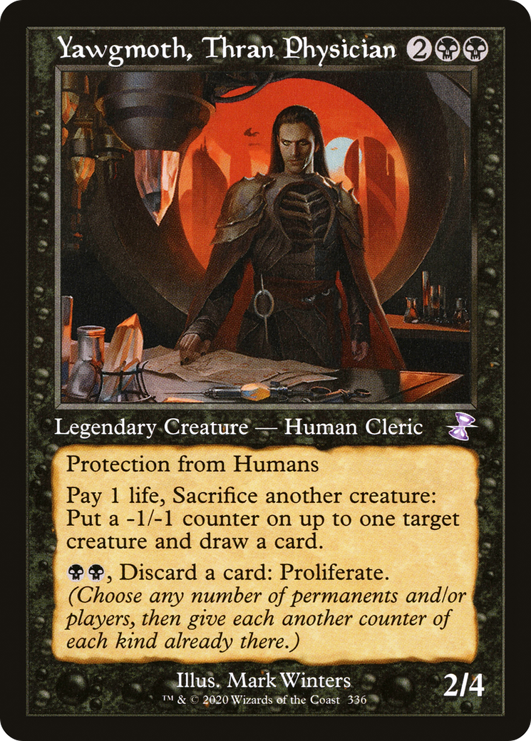 Yawgmoth, Thran Physician (Timeshifted) [Time Spiral Remastered] Foil