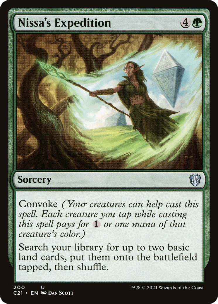 Nissa's Expedition (200) - Commander 2021
