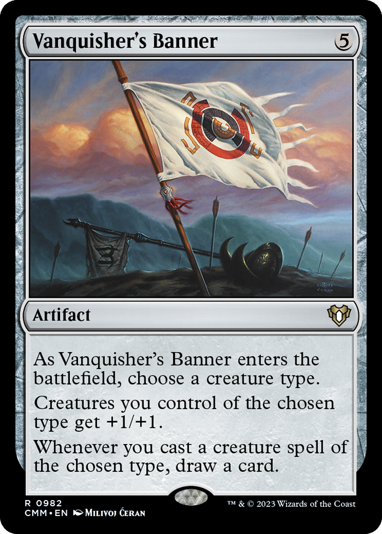 Vanquisher's Banner [Commander Masters] | Silver Goblin