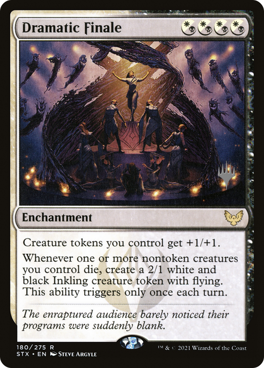 Dramatic Finale (Promo Pack) [Strixhaven: School of Mages Promos] Foil