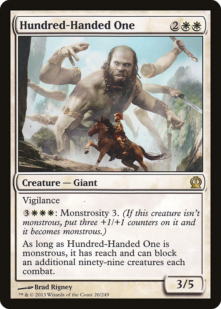 Hundred-Handed One [Theros] Foil