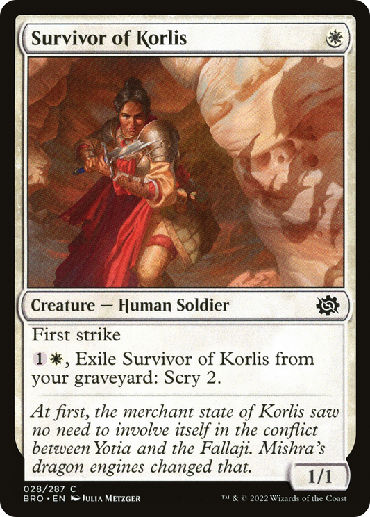 Survivor of Korlis [The Brothers' War] Foil
