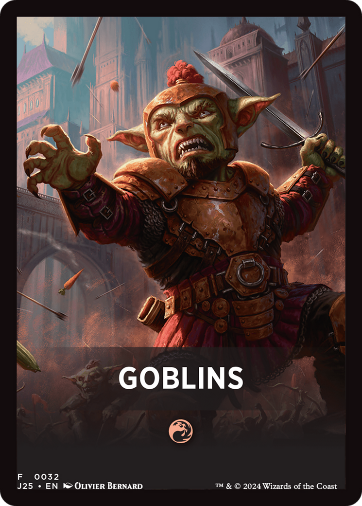 Goblins Theme Card [Foundations Jumpstart Front Cards] | Silver Goblin