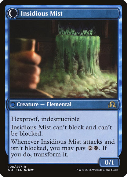 Elusive Tormentor // Insidious Mist [Shadows over Innistrad] Foil