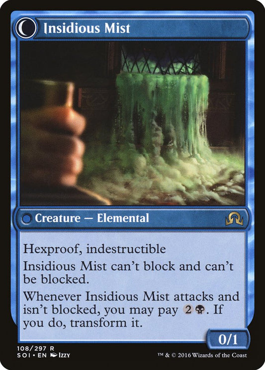 Elusive Tormentor // Insidious Mist [Shadows over Innistrad] Foil