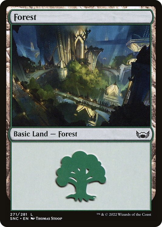 Forest (271) [Streets of New Capenna] Foil
