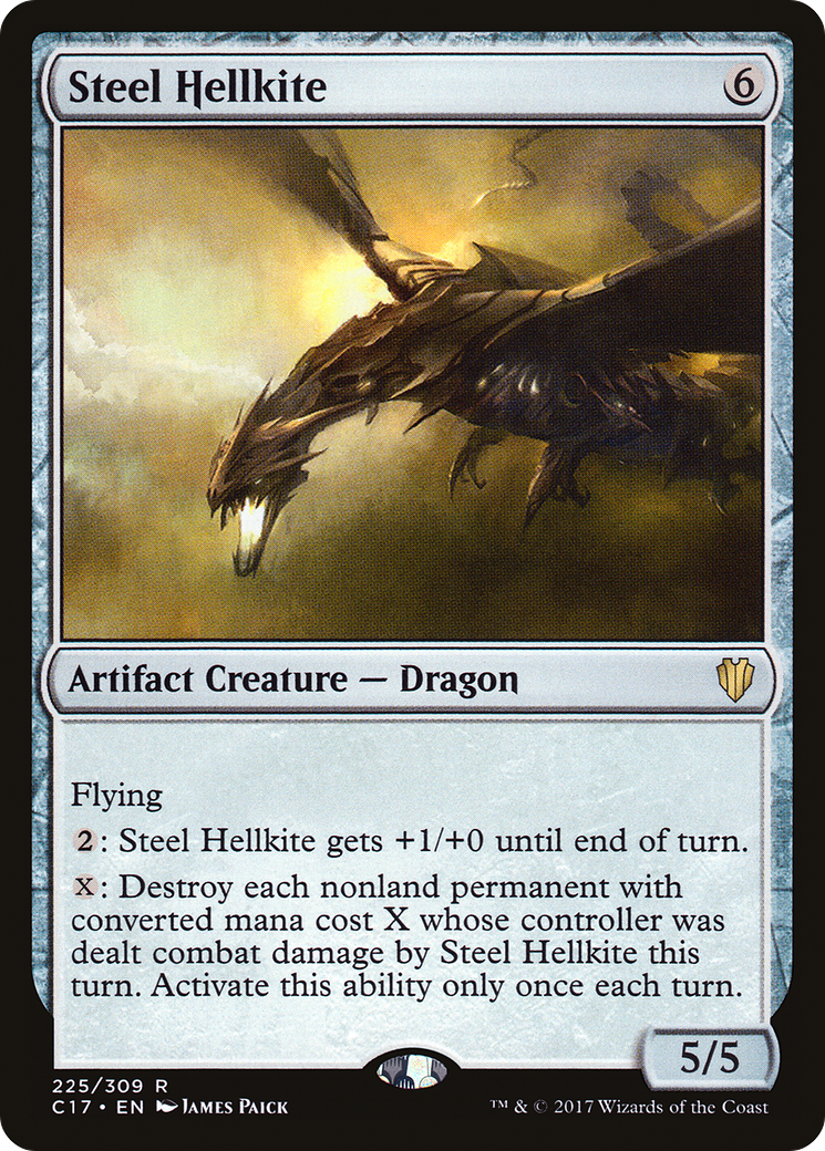 Steel Hellkite (225) - Commander 2017