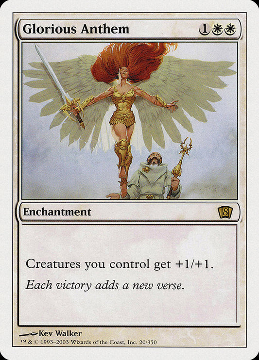 Glorious Anthem [Eighth Edition] Foil