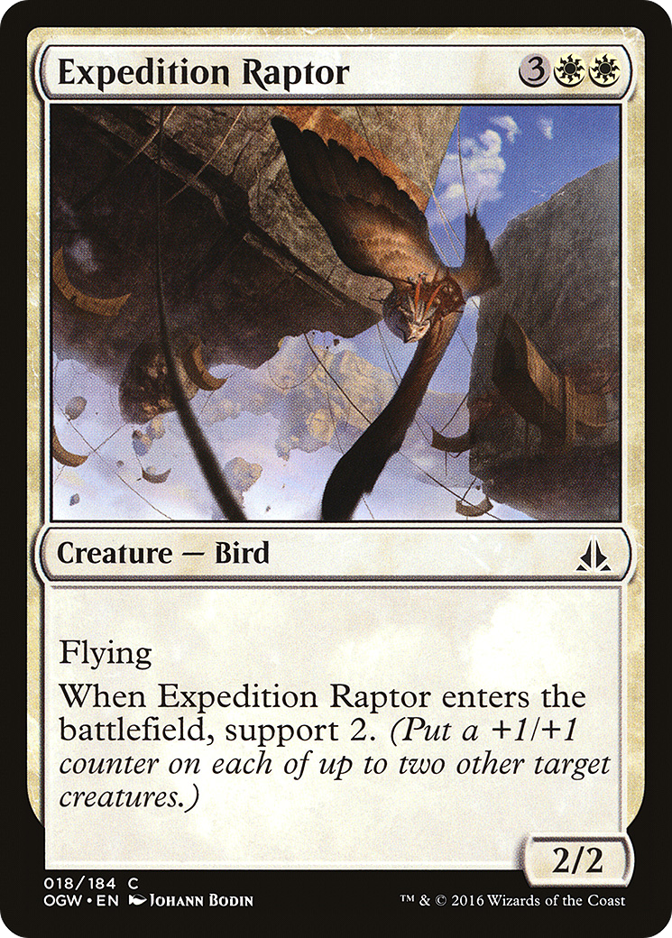 Expedition Raptor [Oath of the Gatewatch] Foil