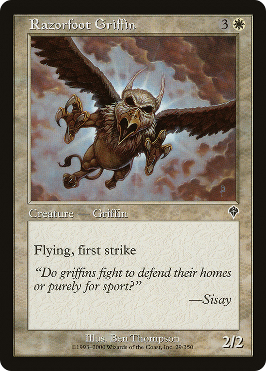 Razorfoot Griffin [Invasion] Foil