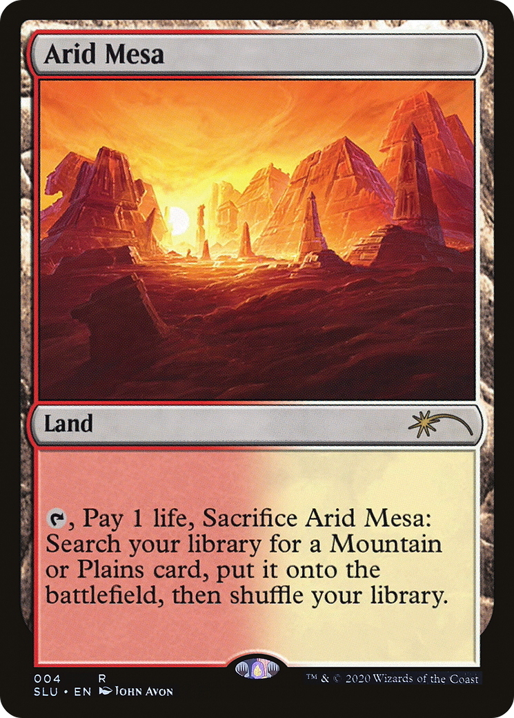 Arid Mesa [Secret Lair: Ultimate Edition] | Silver Goblin