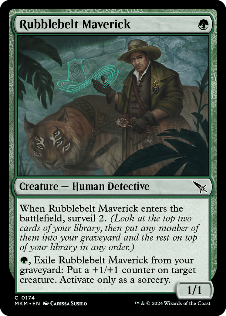 Rubblebelt Maverick [Murders at Karlov Manor] Foil
