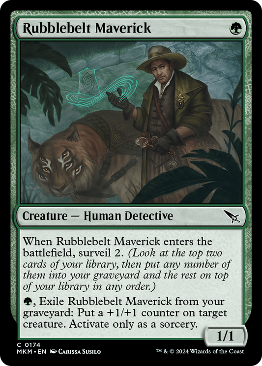 Rubblebelt Maverick [Murders at Karlov Manor] Foil