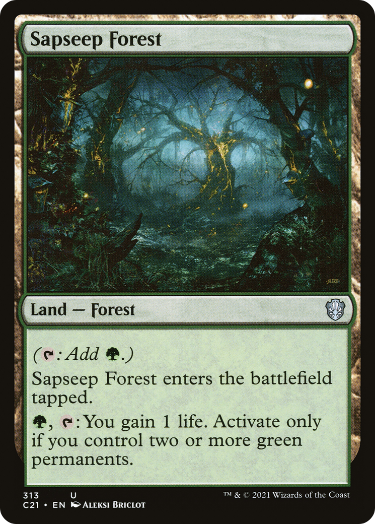 Sapseep Forest [Commander 2021]