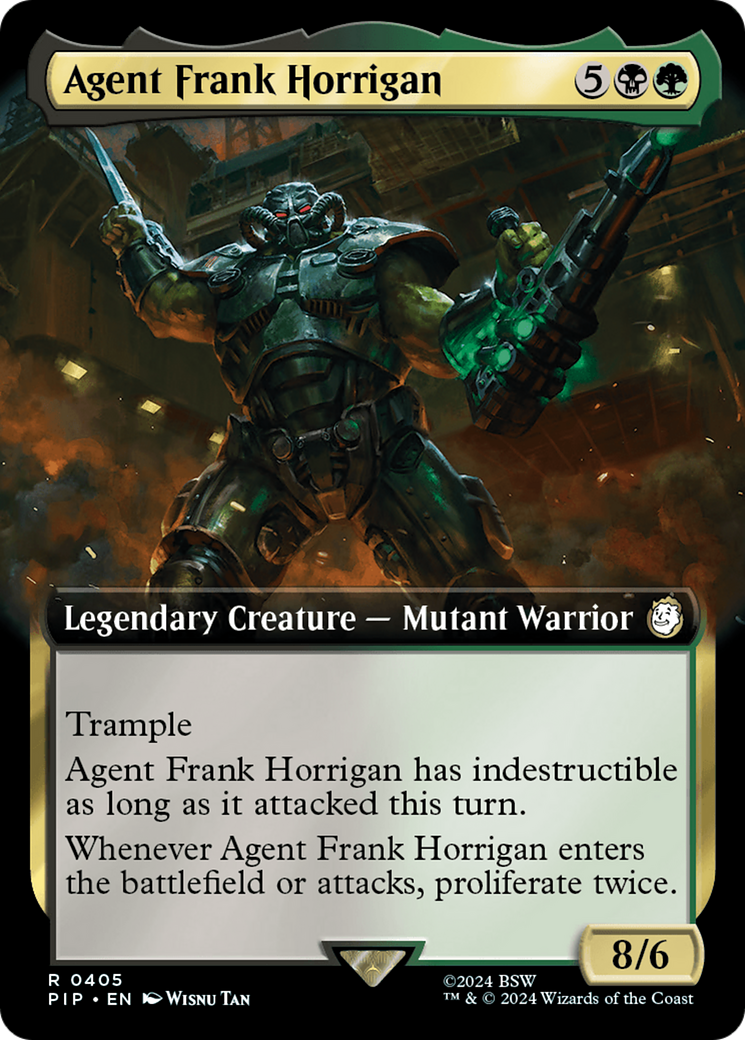 Agent Frank Horrigan (Extended Art) [Fallout] Foil