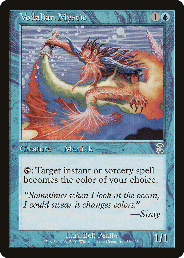Vodalian Mystic [Apocalypse] Foil